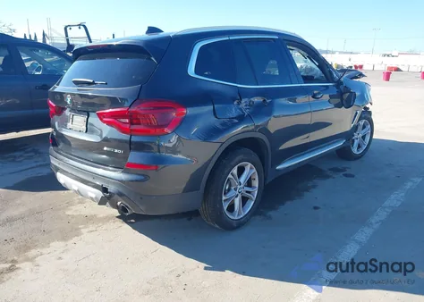 2019 BMW X3 Sdrive30I z USA, uszkodzony, nr VIN 5UXTR7C55KLF28297